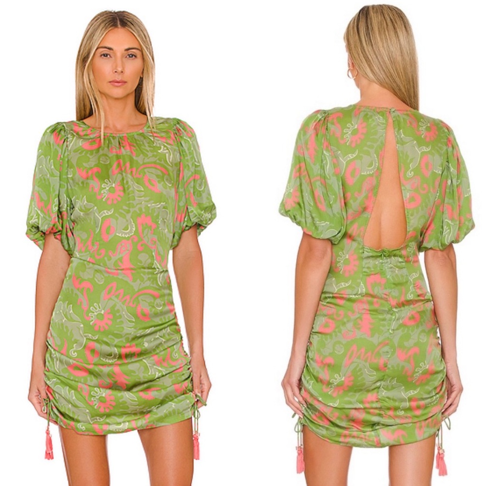 Nwt‎ cleobella Kamila mini dress abstract print
